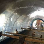 Прилагодено голем аквариум пластика тунел акрилик проект