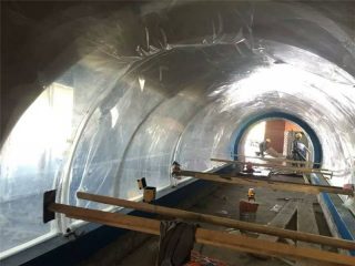 Прилагодено голем аквариум пластика тунел акрилик проект